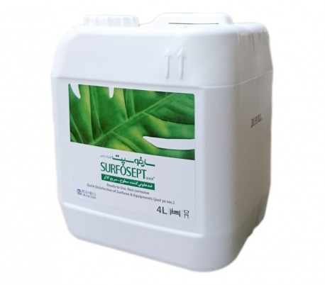 محلول ضدعفونی کننده سطوح چهار لیتری - رضا راد Surfosept Quick Plus - Image 2